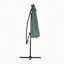 Parasol de marché à DEL 10 pi (vert foncé)-263409725