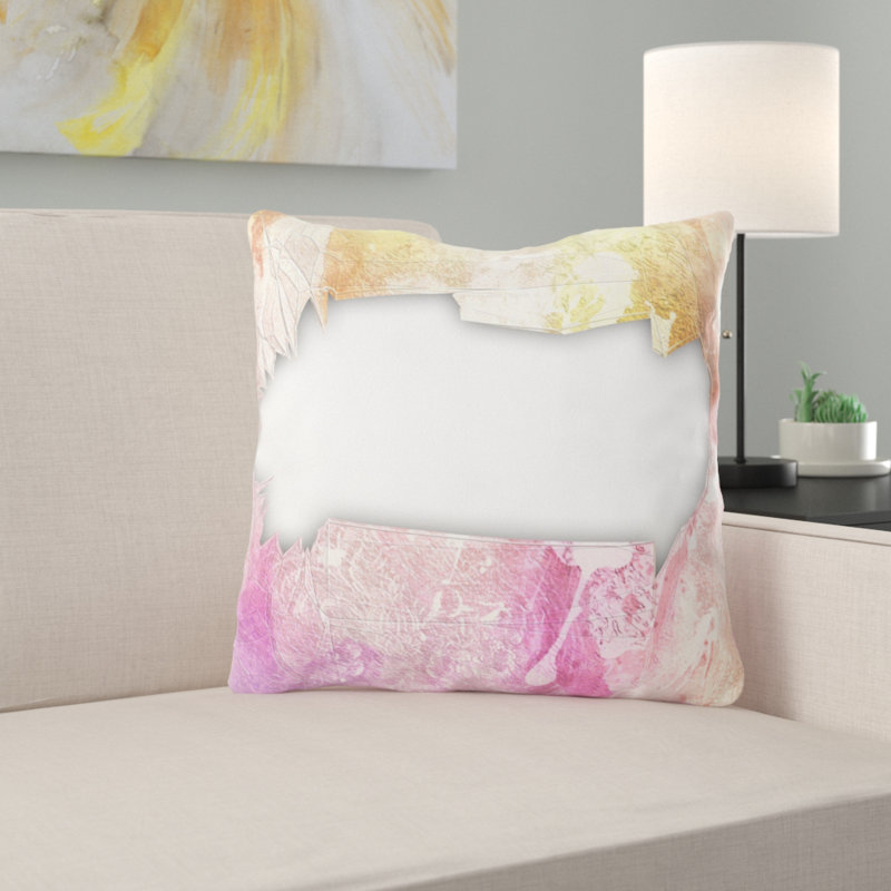 Coussin décoratif Remmie, Microsuède, Intérieur
