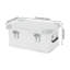 Boîte de rangement 30L pour boîte de rangement pour pique-nique en alliage d'aluminium avec couvercle-130837060-130837062