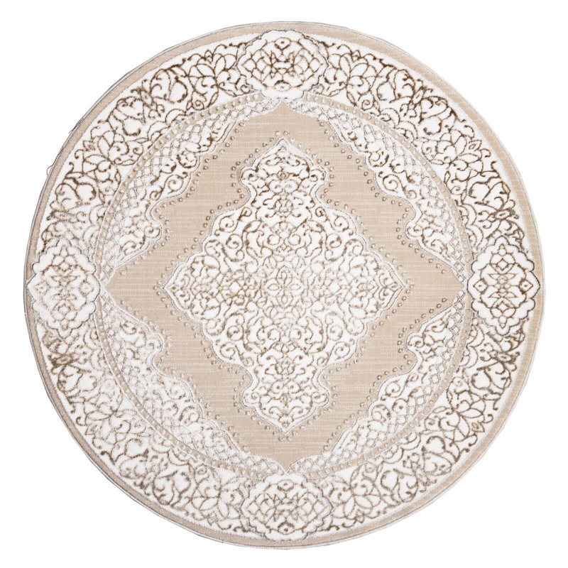 Round Liddel 120cm X 120cm Area Rug