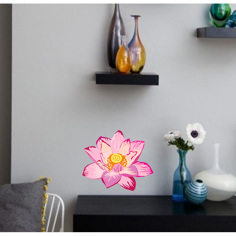 Plants & Flowers Wall Decal, 10" x 11"