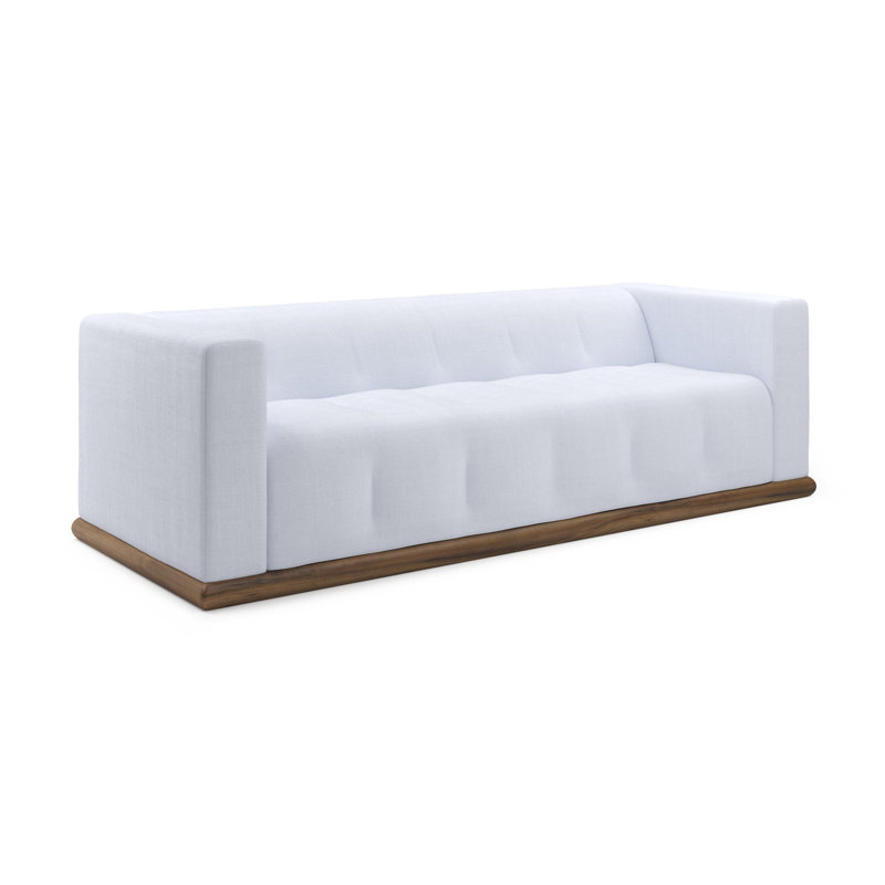 Canapé Bradley, 4, H 29 po x l 108 po x P 38 po, Blanc