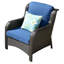 Ensemble de conversation en osier / rotin pour 5 personnes avec coussins et table basse-1649128544