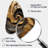 Gold Black Timeless Turn IV - Abstract Spirals Asymmetrical Metal Wall Art, Modern Unique Shape Metal Art Print-105584700
