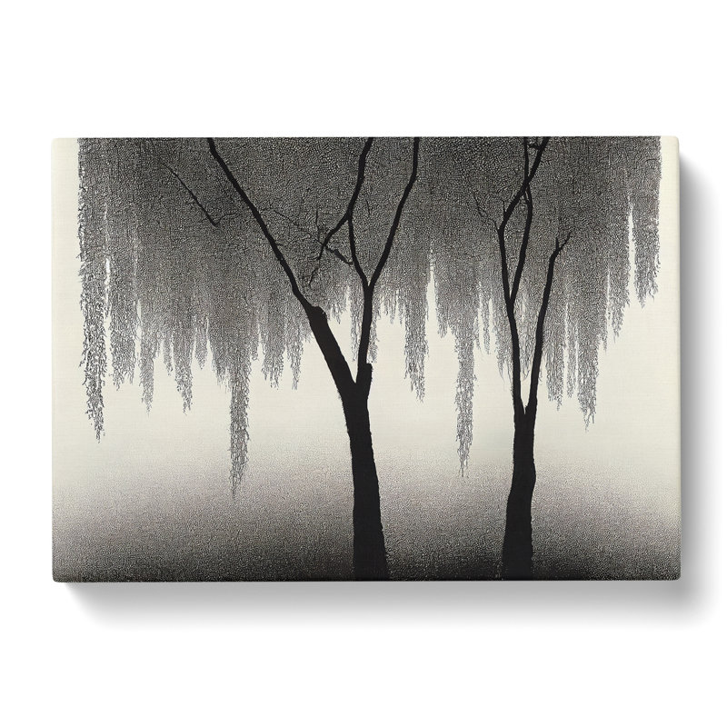 Peaceful Weeping Willow Trees - Wrapped Canvas, 50cm H x 76cm W x 3cm D