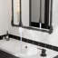 Robinet de lavabo pour salle de bain à poignée simple 63 po H avec ensemble de drain optionnel-115100199-114621176
