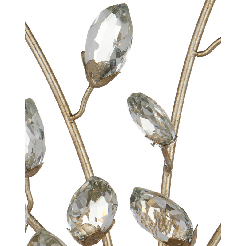 Applique murale Forget-Me-Not, Argent argent