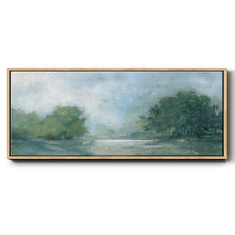 Summer Afternoon- Framed Canvas, 20" H x 50" W