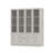 71'' H X 63'' W 2-Drawer Bookcase With Frosted Glass Doors