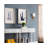 Christabel Steel Armed Sconce-2034430016
