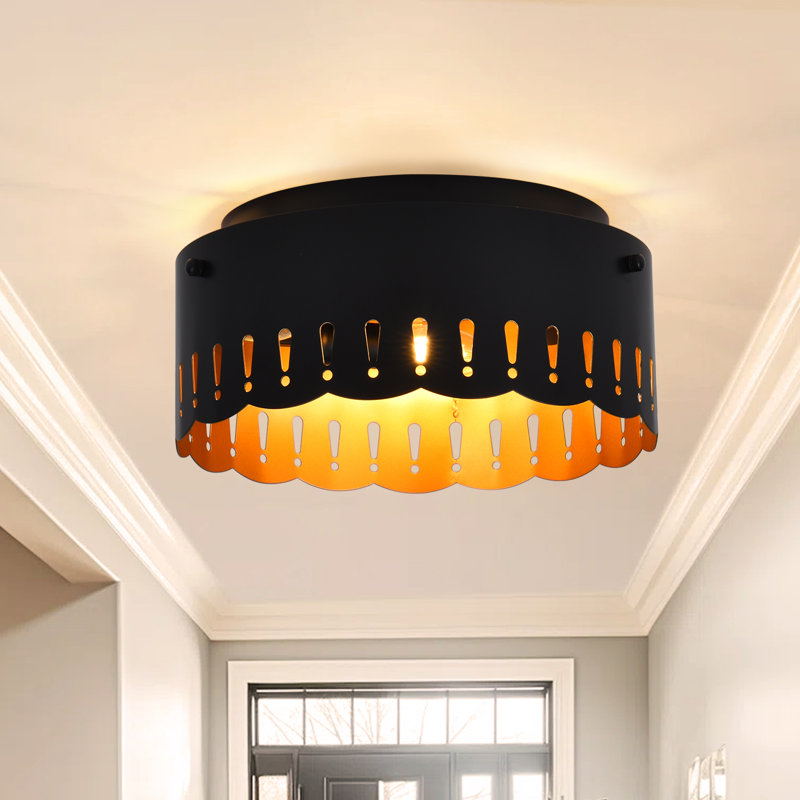 Plafonnier encastré industriel 3 lumières