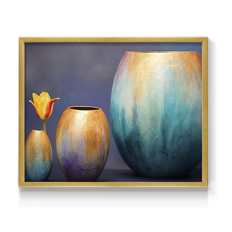 Série florale - Lxxxxi - reproduction encadrée, H 11 po x l 14 po