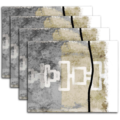 Polyester Abstract Placemat