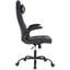 Fauteuil de jeu PC de style boîte de réception pour chaise de jeu ergonomique en polyuréthane avec accoudoirs, appui-tête et support lombaire-1227910773