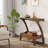 2-tier Solid Wood End Table, Sofa Side Table