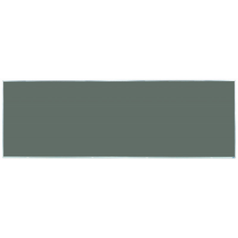 Magnetic Wall Mounted Chalkboard, 2' H x 3' L, Slate Grey