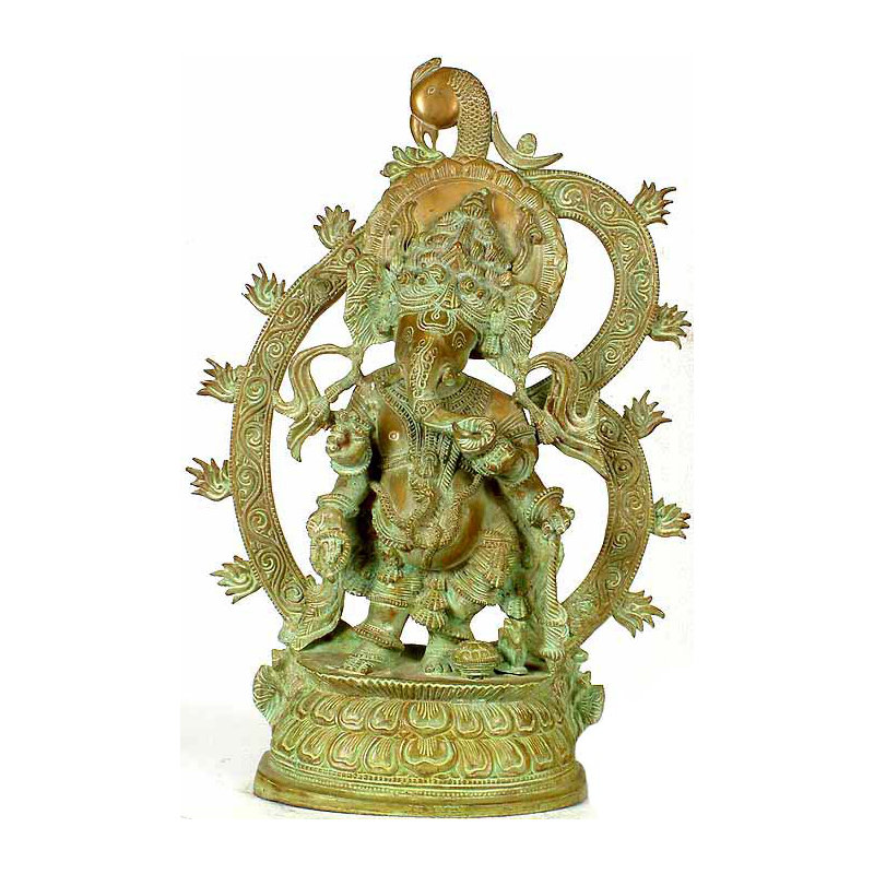 Ganesha In Om (Aum)