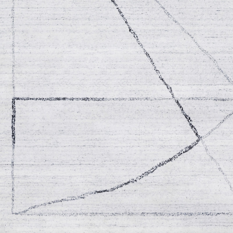 Seifert Viscose Geometric Indoor Rug, Rectangle 2' x 3'