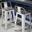 Ensemble de table haute et de chaises style industriel L 15,8 po-100683085