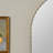 Arch Wall and Leaning Mirror