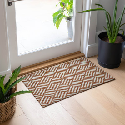 Kinslee Geometric Indoor / Outdoor Rug