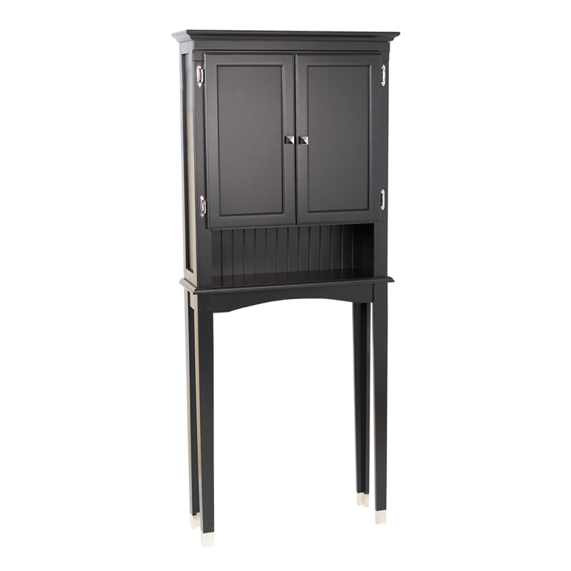 Sanibel Freestanding Bathroom Storage, Distressed White