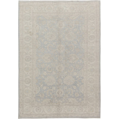 Modern One-of-a-Kind Rectangle 6' x 8'9" Hand Knotted Area Rug