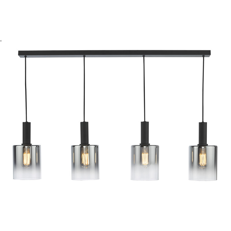 Beniah - Light Matt Black Pendant, 4