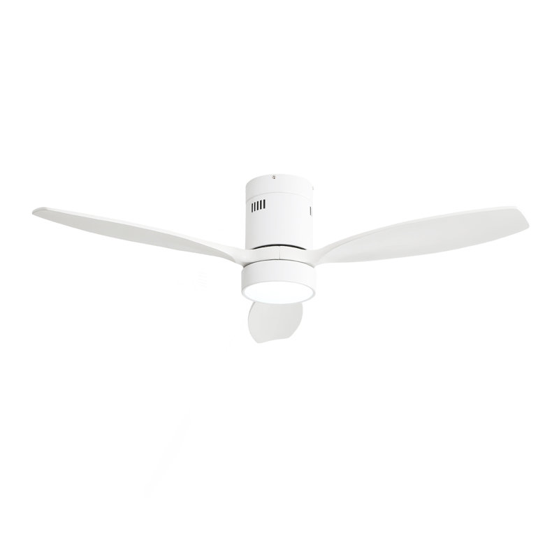 Ventilateur de plafond intérieur / extérieur 52 pouces, Blanc