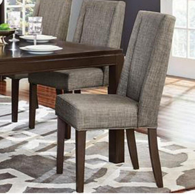 Enzo 19.5'' H Linen Upholstered Side Chair