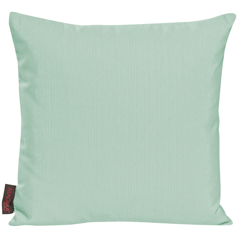 Sternschnuppe Geometric Cotton Reversible Throw Pillow, Blue