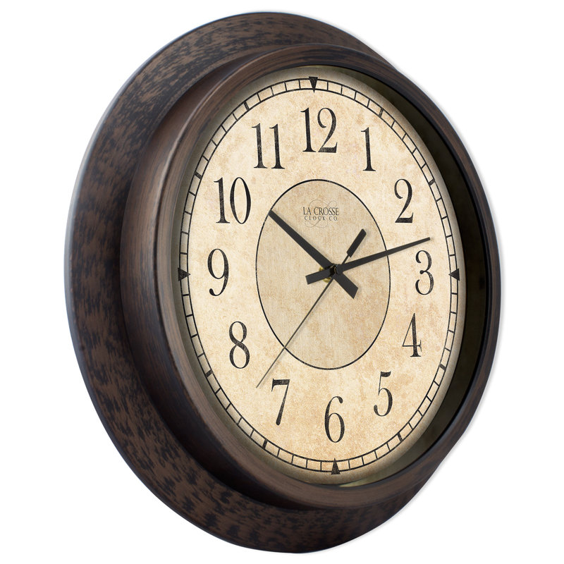 Weedman Quartz Wall Clock