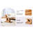 Minimalist Square & Rectangular Coffee Table - , Wood, Stable Base Modern Wood Pair Rectangular, Functional Elegant
