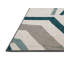 Tapis gris soyeux et moelleux-370704234