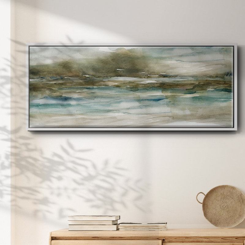 Riverbank- Framed Canvas