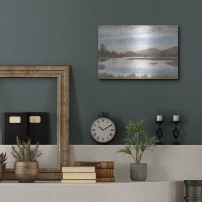 «Lakeview Sunset Landscape» par Bluebird Barn