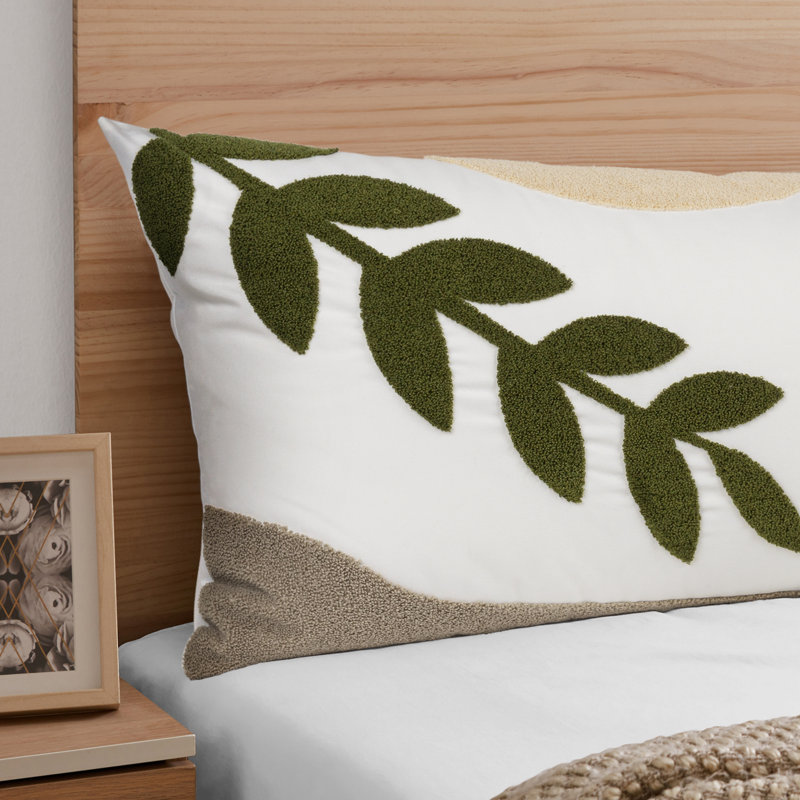 Boho Nature Body Pillow Case by Sweet Jojo Designs, Green/Orange/Beige