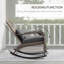 Fauteuil à bascule Adirondack en osier extérieur-1882831435