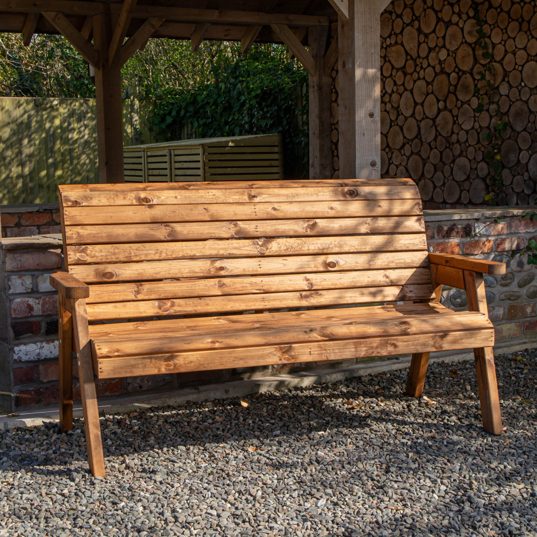 Samuel Alexander Wood Outdoor Bench