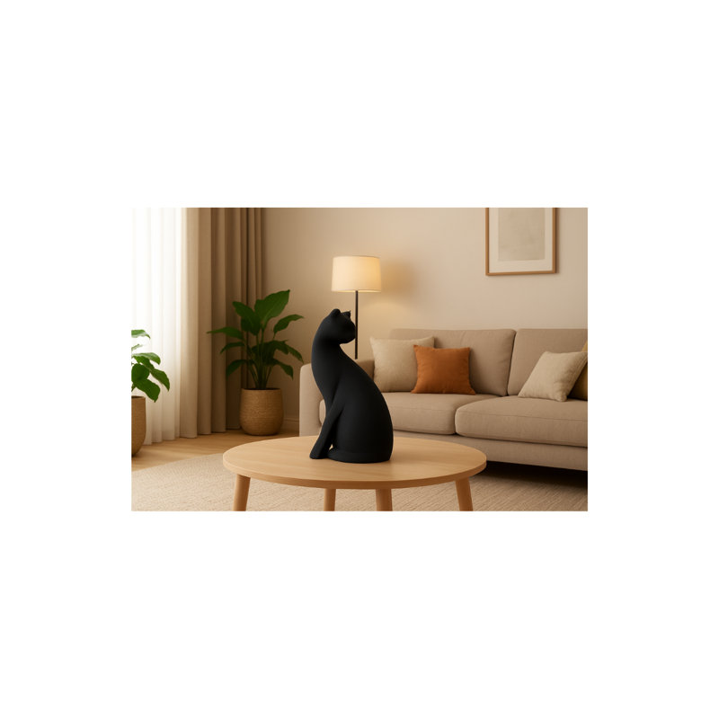Figurine moderne-artistique-chat