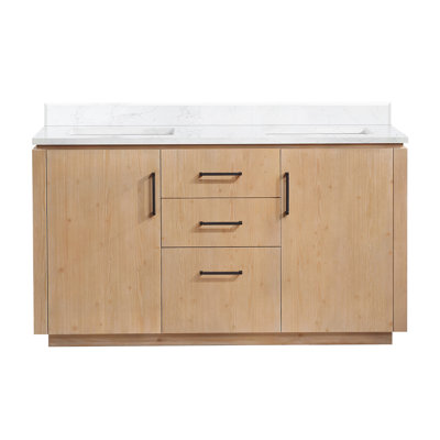 Meuble-lavabo double 60 po Cloverfield