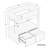 29.4'' Single Bathroom Vanity Base Only-93910265