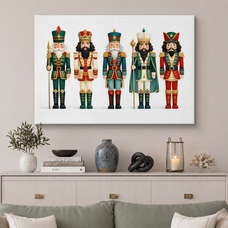 Art de Noël casse-noisette, images de chambre de bébé, impression sur toile encadrée, H 16 po x l 24 po x P 1,5 po