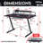 Shaia Metal Base Computer Desk-1677205500