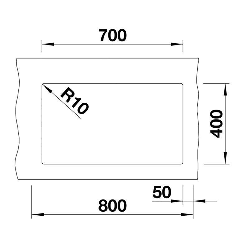 Subline 73 x 46cm Undermount Kitchen Sink, Coffee