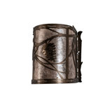 Rustic Lodge 1 - Light Flush Mounted Sconce