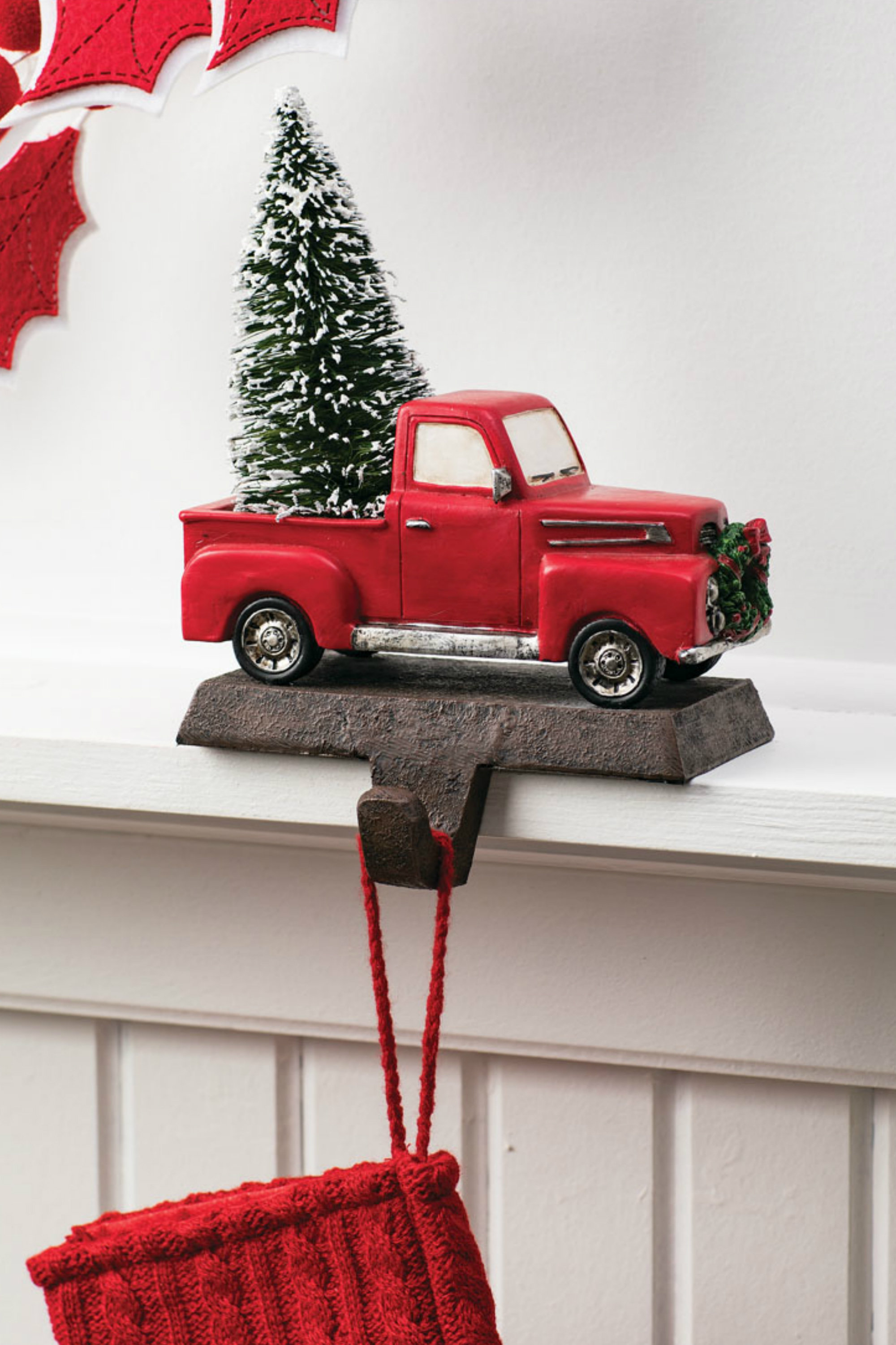 Sand & Stable™ Leyla Gunter Truck with Tree Stocking Holder & Reviews | Wayfair