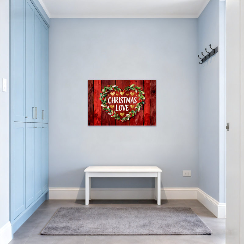 Motif de couronne de Noël, H 12 po x l 18 po