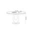 Table de salle à manger simple, luxueuse et haut de gamme-1343194835