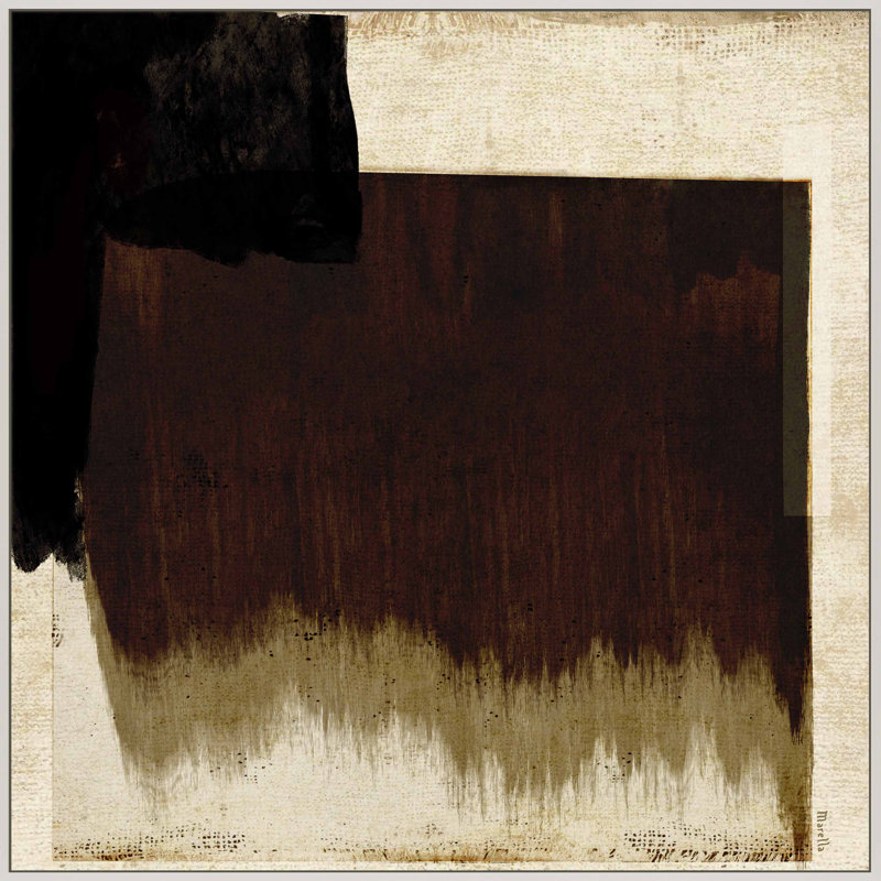 Untitled by Marco Marella for Studio M - Framed Wall Art, 36" H x 36" W, Canvas, White